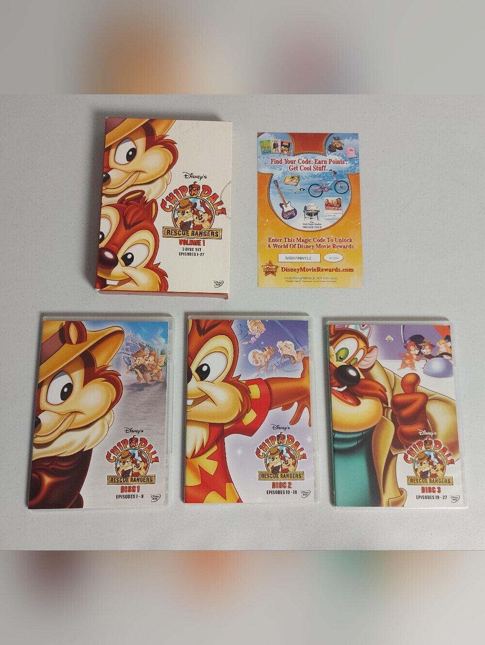 Disney’s Chip ‘n Dale Rescue Rangers: Volume 1 (3-Disc DVD Set)